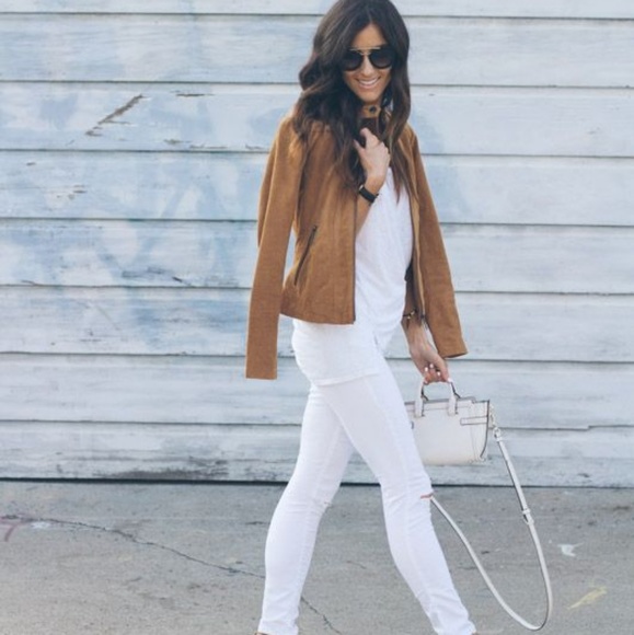 bernardo leather moto jacket